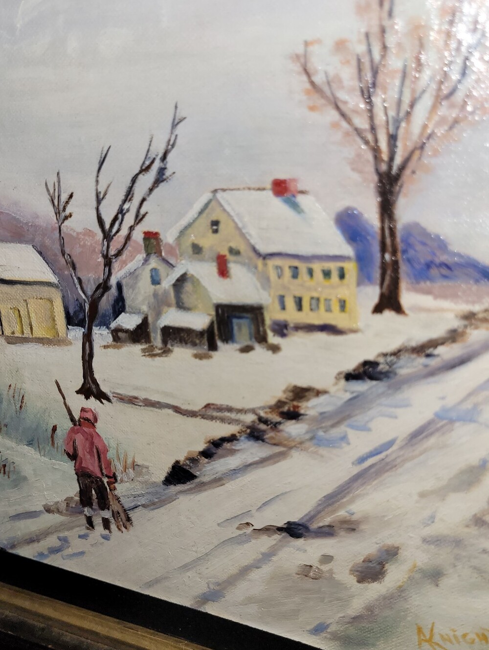 Vintage Original Oil Painting - Picture 2 of 11